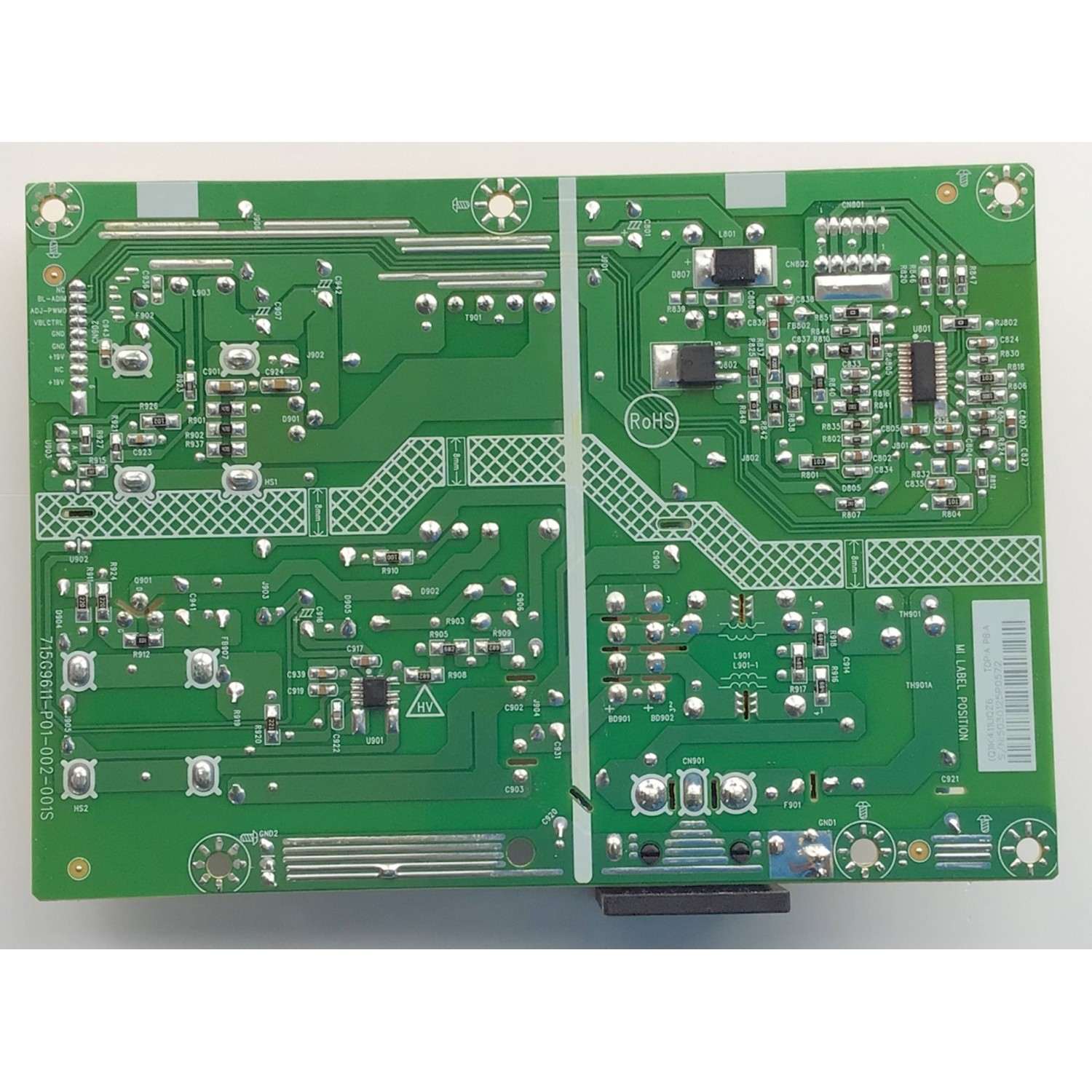 FUENTE PARA MONITOR CURVO AOC / NUMERO DE PARTE IK411UQZ6 / 715G9611-P01-002-001S / 5030125P0572 / MODELO C27G2 - Imagen 3
